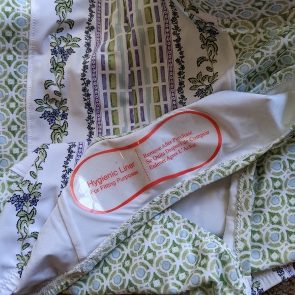 NWT Tory Burch Lipsi Printed One Piece Swimsuit L - Picture 8 of 8